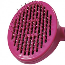 Self-cleaning brush, protective coating on the pin ends, specially designed for detangling -P014-AGC-CREATION