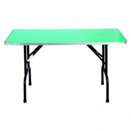 TABLE PLIANTE 90 X 60 CM HAUTEUR 66cm - VERT -MZ92BV-AGC-CREATION