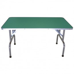 Table pliante bois 120x60cm - H 82cm - VERT -M122BV-AGC-CREATION