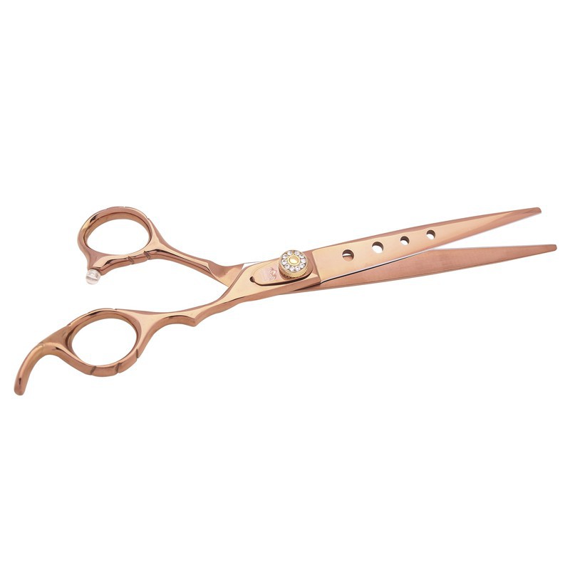 SHIMIZU straight scissors 17.5 cm for grooming -J401-AGC-CREATION SHIMIZU straight scissors 17.5 cm for grooming -J401-AGC-CREATION