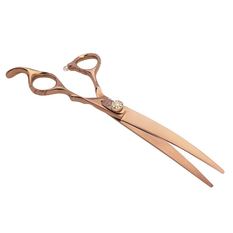 SHIMIZU Curved Scissors 17.5 cm - for grooming -J502-AGC-CREATION SHIMIZU Curved Scissors 17.5 cm - for grooming -J502-AGC-CREATION