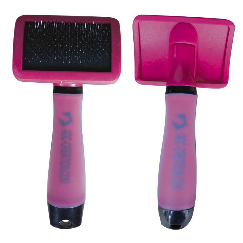 Hard pimple silker brush PM for dog and cat grooming -P031-AGC-CREATION Hard pimple silker brush PM for dog and cat grooming -P031-AGC-CREATION