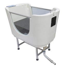 BATHTUBE ON FEET, HYDROTHERAPY + SPA - WHITE -H-118W-AGC-CREATION