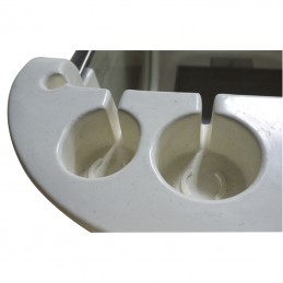 BATHTUBE ON FEET, HYDROTHERAPY + SPA - WHITE -H-118W-AGC-CREATION