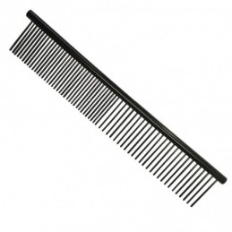 Double fine and medium metal comb 16 cm -P038-DECL-AGC-CREATION