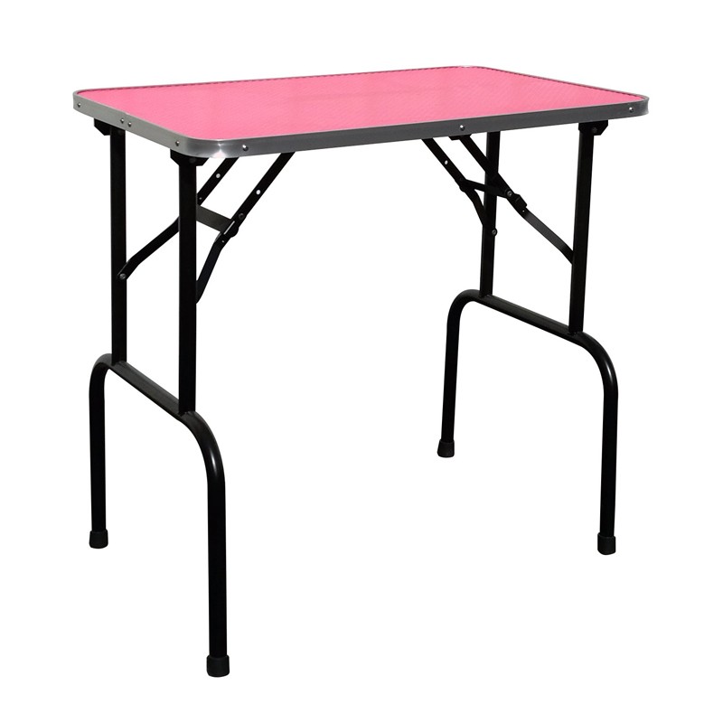 FOLDING TABLE 120 X 60 CM HEIGHT 78cm - PINK -MZ121BR-AGC-CREATION