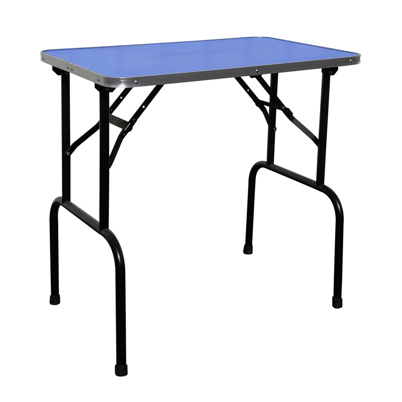 FOLDING TABLE 80 x 50 CM HEIGHT 85cm - BLUE -MZ81BB-AGC-CREATION FOLDING TABLE 80 x 50 CM HEIGHT 85cm - BLUE -MZ81BB-AGC-CREATION