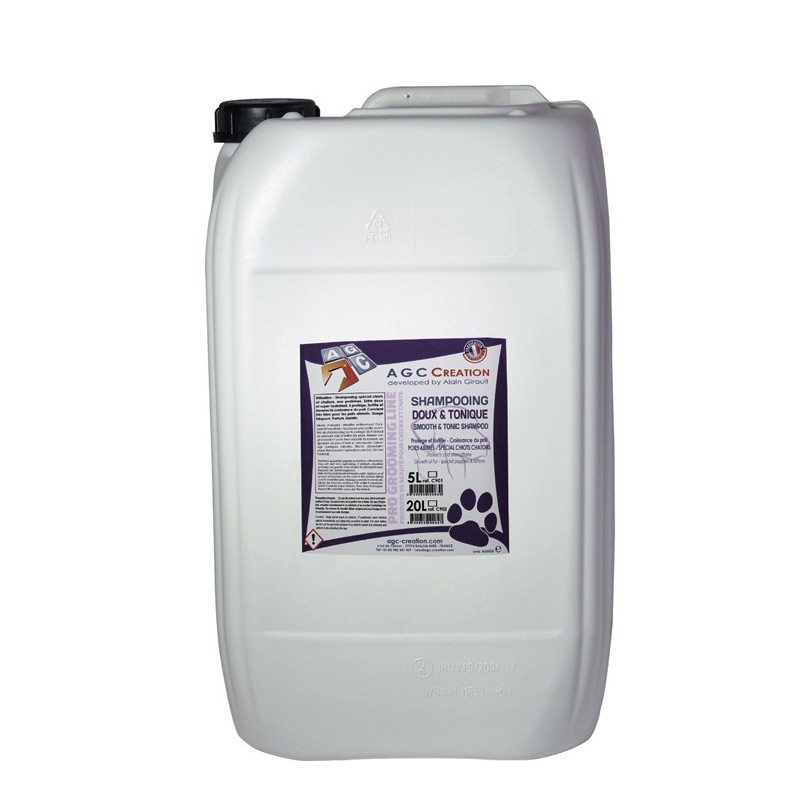 Shampooing doux et tonique AGC CREATION - 20 L -C902-AGC-CREATION Shampooing doux et tonique AGC CREATION - 20 L -C902-AGC-CREATION