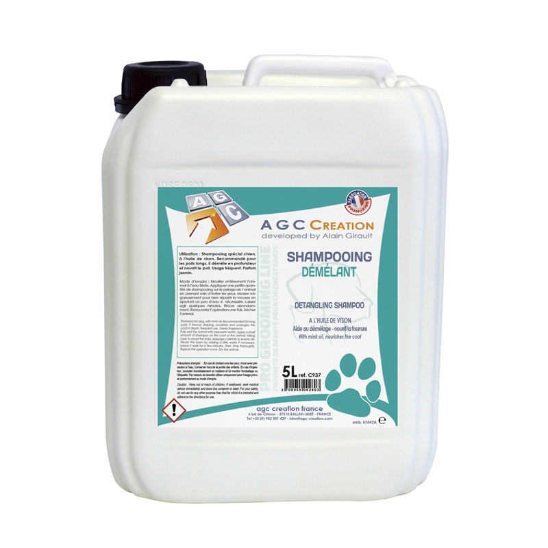 AGC CREATION Detangling shampoo - 5 L -C937-AGC-CREATION AGC CREATION Detangling shampoo - 5 L -C937-AGC-CREATION