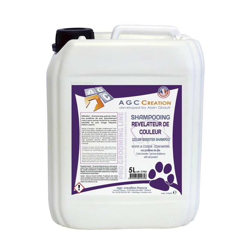 Shampooing révélateur de couleur AGC CREATION - 5 L -C942-AGC-CREATION Shampooing révélateur de couleur AGC CREATION - 5 L -C942-AGC-CREATION