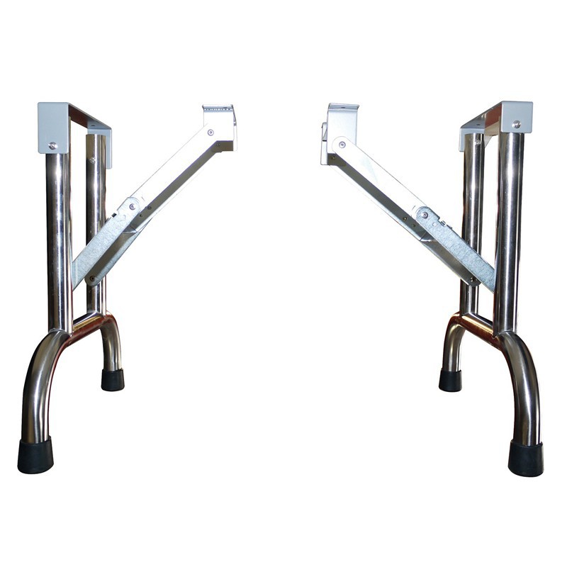 Adaptable folding feet for table top EVOLUTECH - H 70cm -M628-AGC-CREATION Adaptable folding feet for table top EVOLUTECH - H 70cm -M628-AGC-CREATION