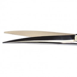 Curved scissors 16.5cm, with finger rest, especially for hump -P115-AGC-CREATION