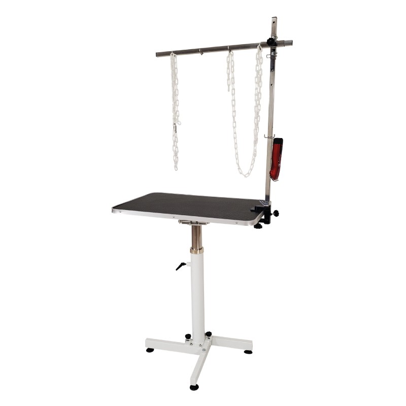 PNEUMATIC TURNING TABLE WITH REMOVABLE HOLDING ARM - BLACK -M872-AGC-CREATION PNEUMATIC TURNING TABLE WITH REMOVABLE HOLDING ARM - BLACK -M872-AGC-CREATION