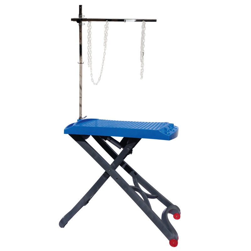 EVOLUTECH100 - ELECTRIC ADJUSTABLE TABLE - EVOLUTECH STAND - ROYAL BLEUE -M863-AGC-CREATION