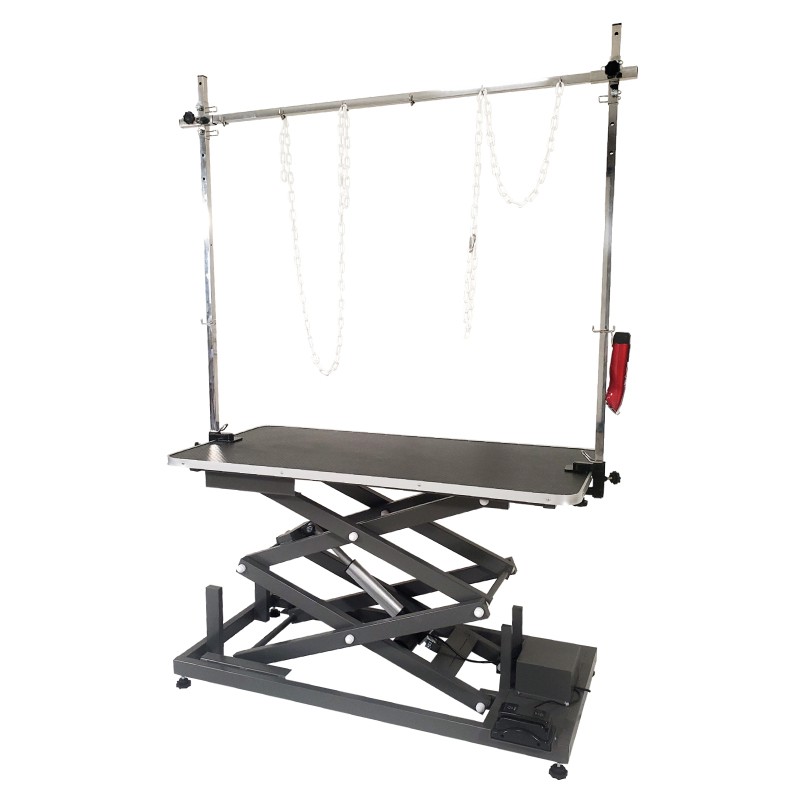 ELECTRIC ADJUSTABLE TABLE - METAL CHASSIS - HIGH VARIATION - BLACK -M509-AGC-CREATION ELECTRIC ADJUSTABLE TABLE - METAL CHASSIS - HIGH VARIATION - BLACK -M509-AGC-CREATION