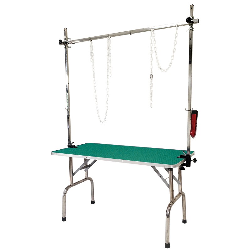 Table pliante bois 120x60cm - H 82cm - VERT -M122BV-AGC-CREATION Table pliante bois 120x60cm - H 82cm - VERT -M122BV-AGC-CREATION