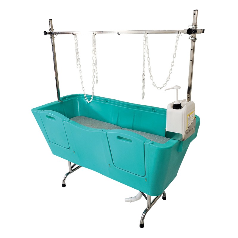 AGC polyethylene bathtub - Stainless steel feet - TURQUOISE -M751T-AGC-CREATION AGC polyethylene bathtub - Stainless steel feet - TURQUOISE -M751T-AGC-CREATION
