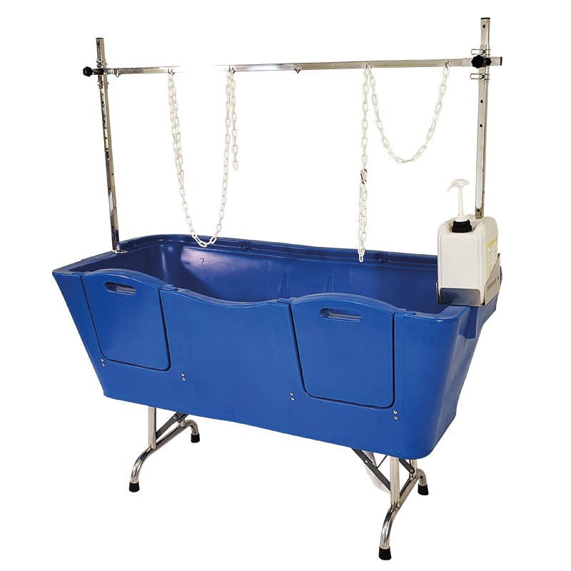 AGC polyethylene bathtub - Stainless steel feet - ROYAL BLEU -M752B-AGC-CREATION AGC polyethylene bathtub - Stainless steel feet - ROYAL BLEU -M752B-AGC-CREATION