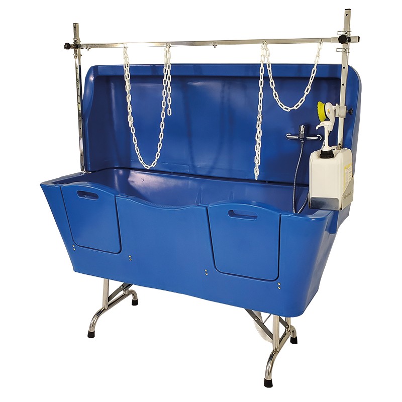 AGC polyethylene bathtub - Stainless steel feet with anti-splash - ROYAL BLUE -M762B-AGC-CREATION AGC polyethylene bathtub - Stainless steel feet with anti-splash - ROYAL BLUE -M762B-AGC-CREATION
