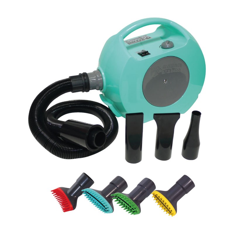 Blower-dryer Bi turbo Silence BTS2400 - TURQUOISE -M902-AGC-CREATION