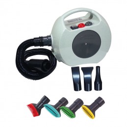 Blower dryer Bi Turbo Silence BTS3000 on stand - GRANITE GREY -M951-AGC-CREATION