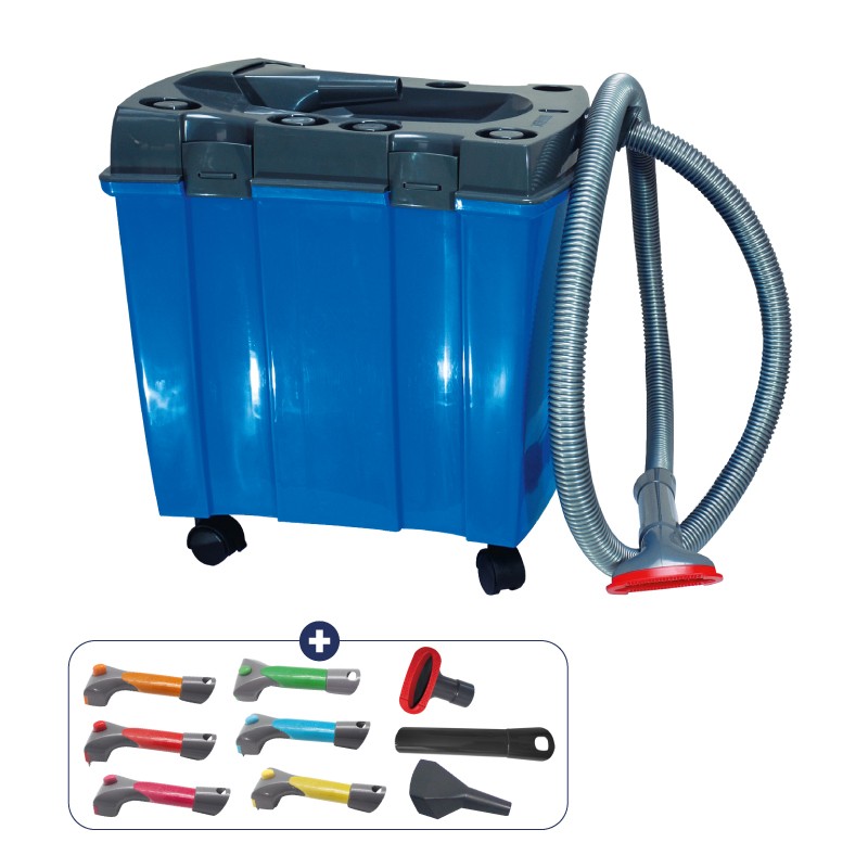 Kit GROOMING STATION - "special vacuum" - ROYAL BLUE -M947-AGC-CREATION