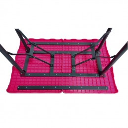 Folding table 49x79cm Feet 75cm - Fushia -M810-AGC-CREATION