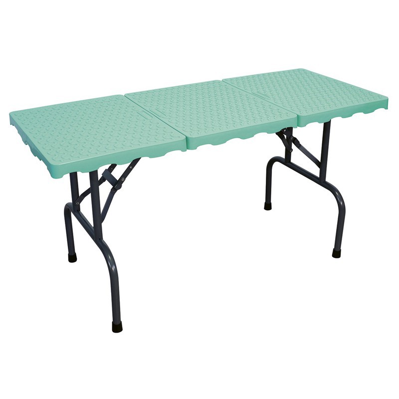 TABLE PLIANTE GRANDS CHIENS - Turquoise -M835-AGC-CREATION TABLE PLIANTE GRANDS CHIENS - Turquoise -M835-AGC-CREATION