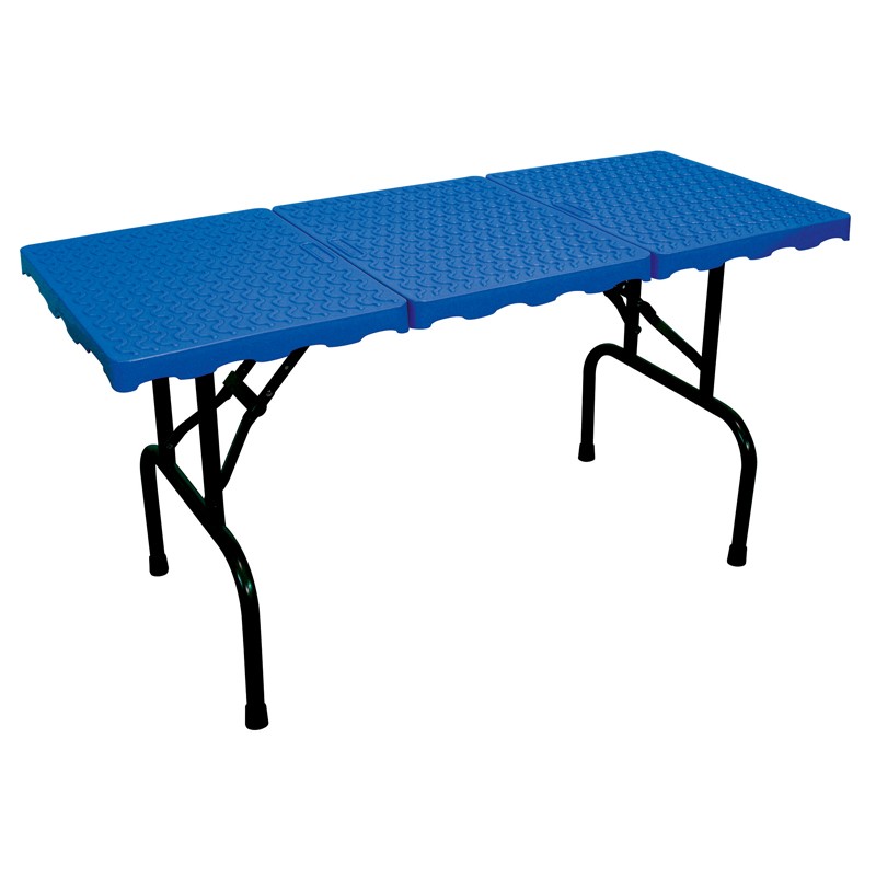 TABLE PLIANTE GRANDS CHIENS - Bleu Royal -M859-AGC-CREATION