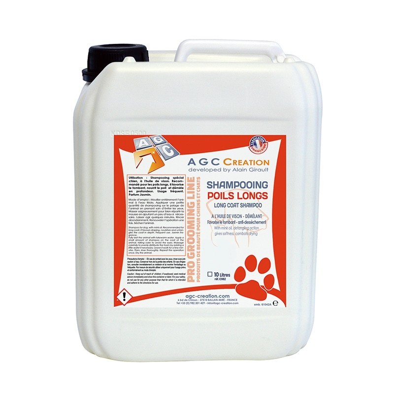 Shampooing super pro AGC démêlant - 10 L -C962-AGC-CREATION Shampooing super pro AGC démêlant - 10 L -C962-AGC-CREATION