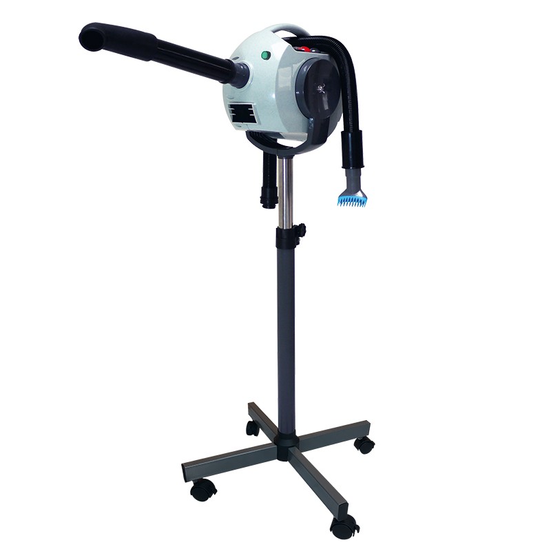 Blower dryer Bi Turbo Silence BTS3008 OZONATEUR on stand - GRANITE GREY -M953-AGC-CREATION