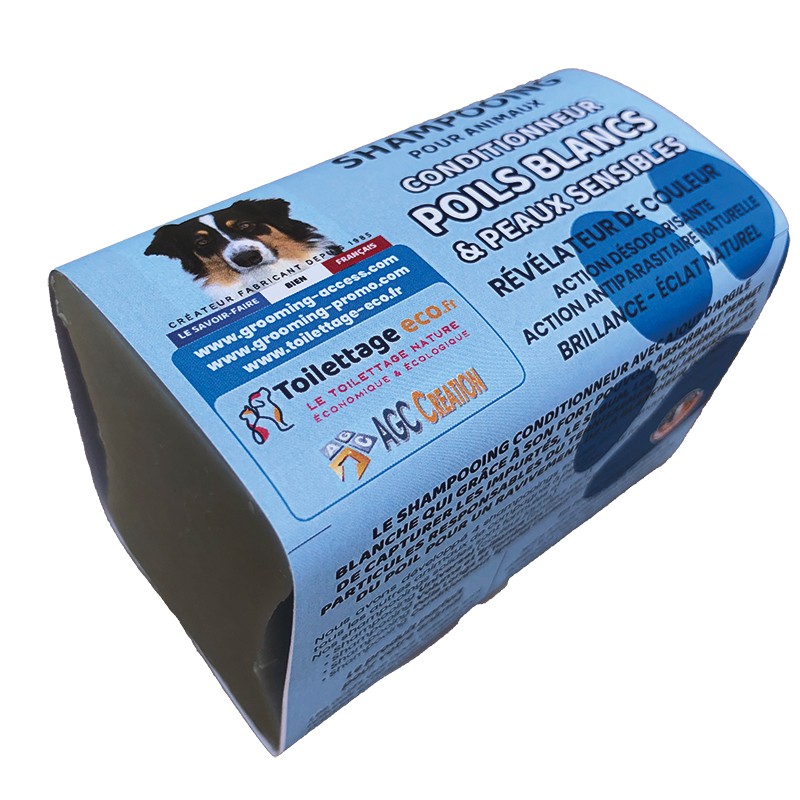 Solid shampoo CONDITIONER FOR WHITE HAIR & SENSITIVE SKIN -C602-AGC-CREATION