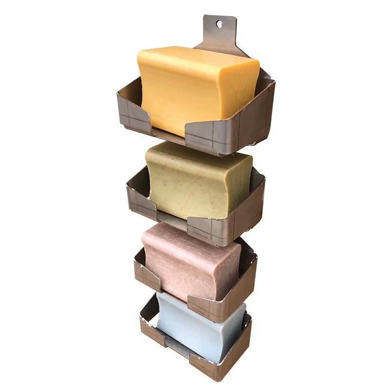 STAINLESS STEEL DISPLAY for Solid Shampoo -C605-AGC-CREATION