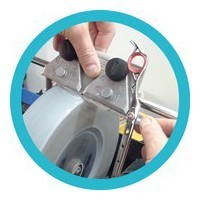 Scissors sharpenning