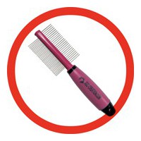 Combs and nail clippers for dog grooming